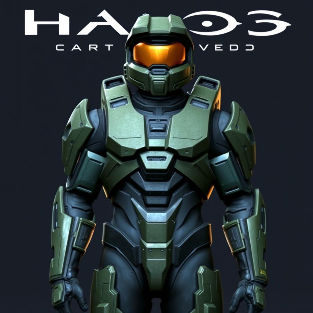 Master Chief from Halo Combat Evolved with minimal character development Master Chief from Halo Combat Evolved with minimal character development