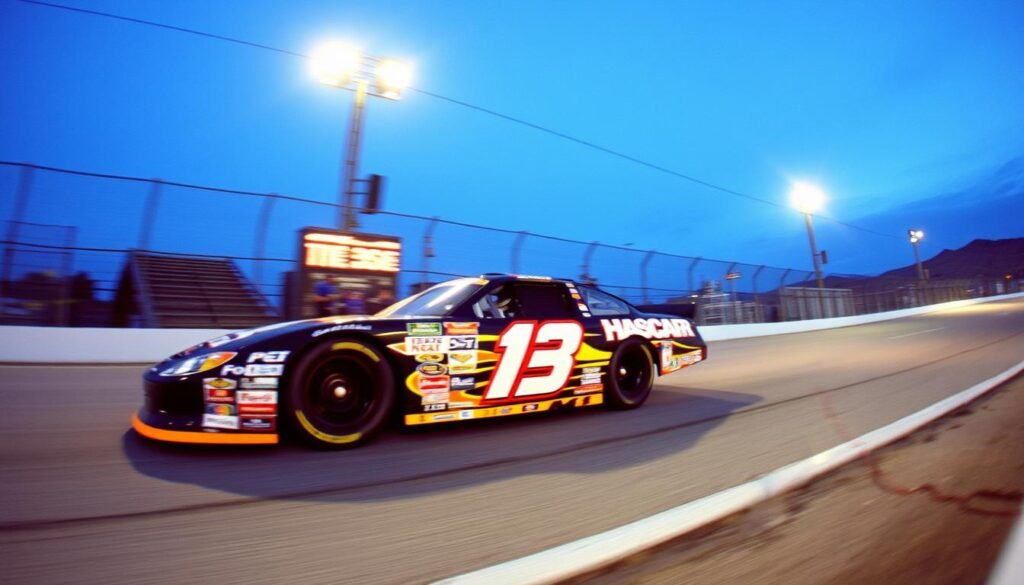 Greg Biffle competing in the NASCAR Winter Heat Series that launched his career Greg Biffle competing in the NASCAR Winter Heat Series that launched his career