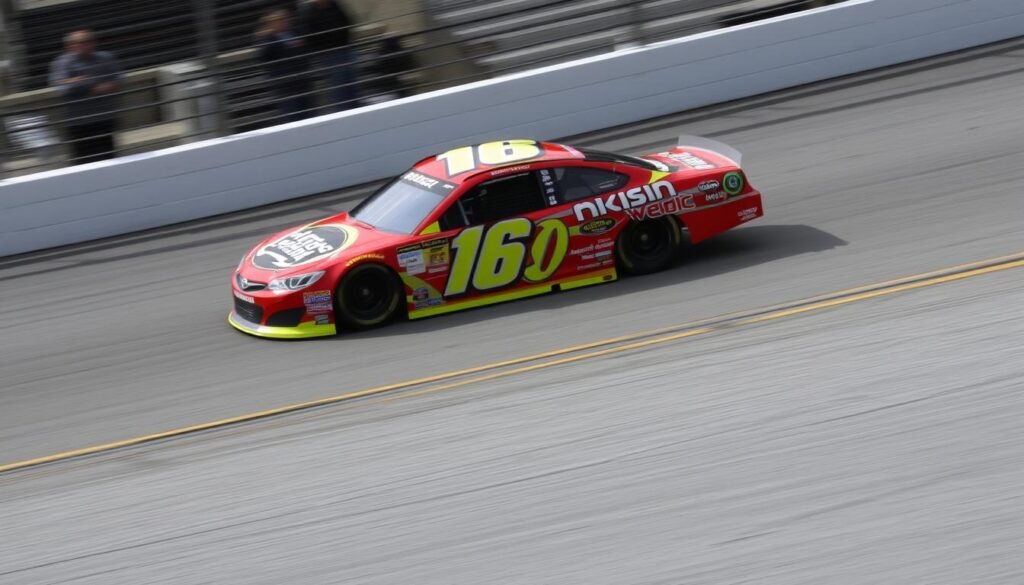 Greg Biffle racing his #16 Ford Fusion in NASCAR Cup Series competition Greg Biffle racing his #16 Ford Fusion in NASCAR Cup Series competition