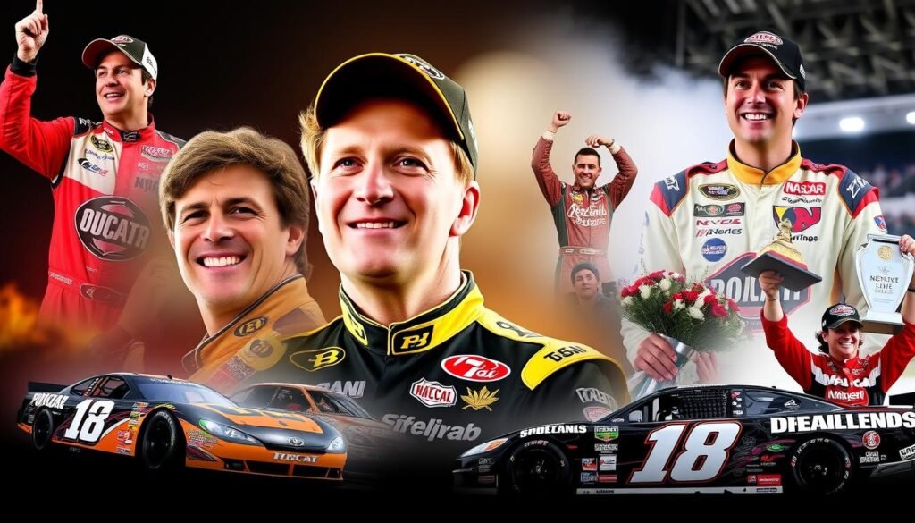 Greg Biffle's career highlights montage showing his evolution as a NASCAR driver Greg Biffle's career highlights montage showing his evolution as a NASCAR driver